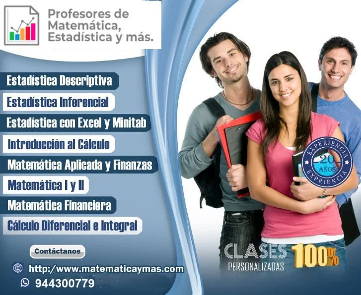 profesores de matemática estadistica y mas